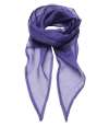 PR740 Premier 'Colours' Chiffon Scarf Purple colour image
